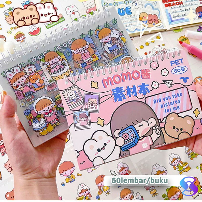 

(50 LEMBAR) STIKER BUKU AESTHETIC PVC ISI 50 LEMBAR / AESTHETIC MEMO PEEL STICKER/ STIKER AESTHETIC DEKORASI-Suning Mall