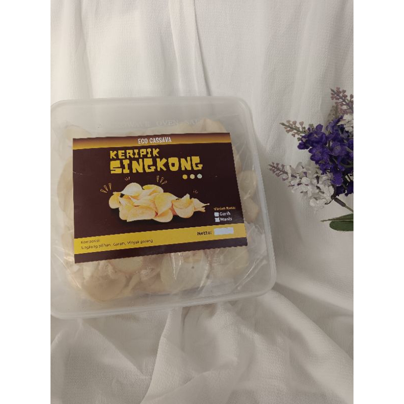 

KERIPIK SINGKONG KRIPIK MANIS DAN ASIN CEMILAN 250 GRAM