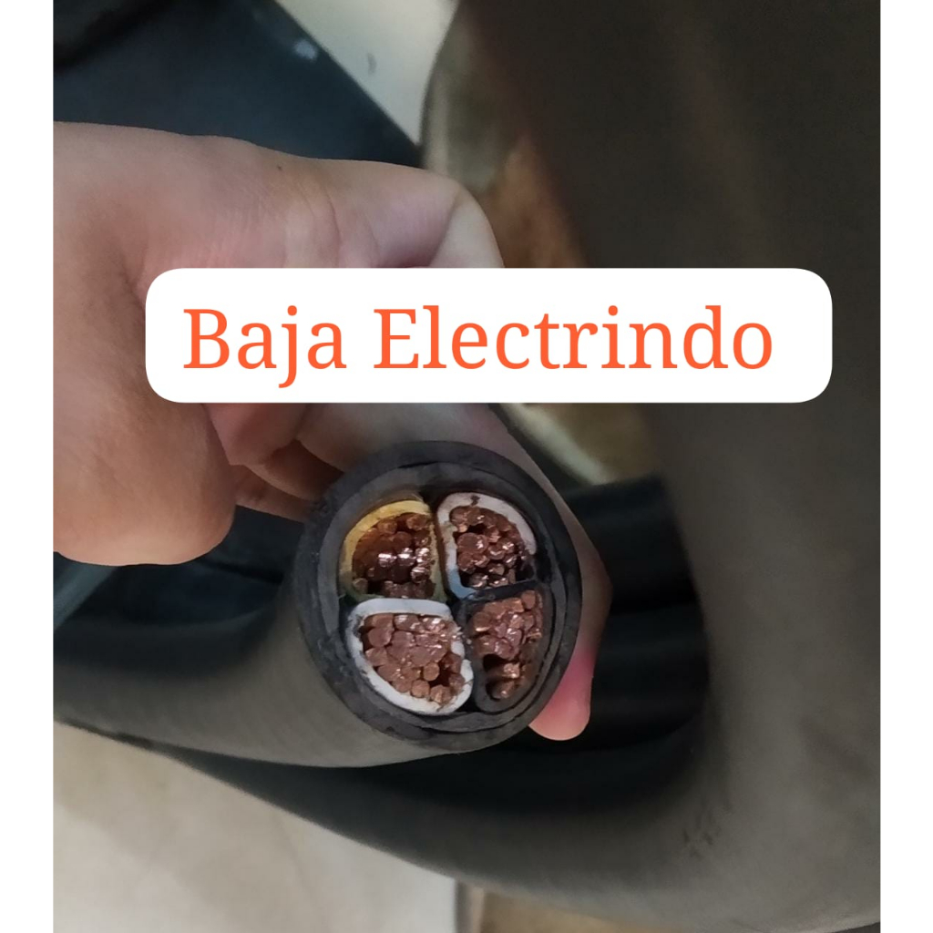 KABEL POWER NYY 4X70MM 4 BESAR PER METER NYY 4X70 MM METAL / LINDO