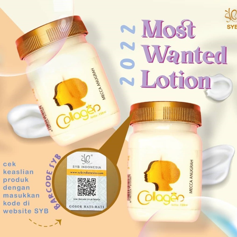 [BPOM] BIBIT COLLAGEN BY MECCA ANUGGRAH ASLI SCAN BARCODE