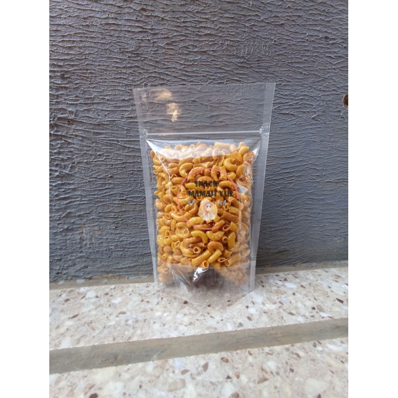 

Makaroni Original dan Pedas Bunbu Cikur 250 gram/cemilan murah