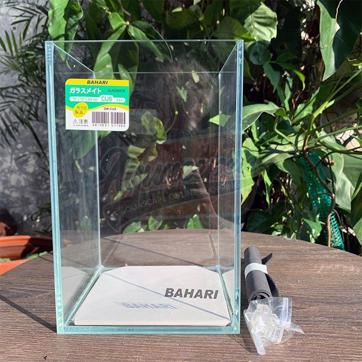 NISSO BAHARI GM CUS GLASSMATE GM SOLITER GUPPY CUPANG AQUARIUM PREMIUM