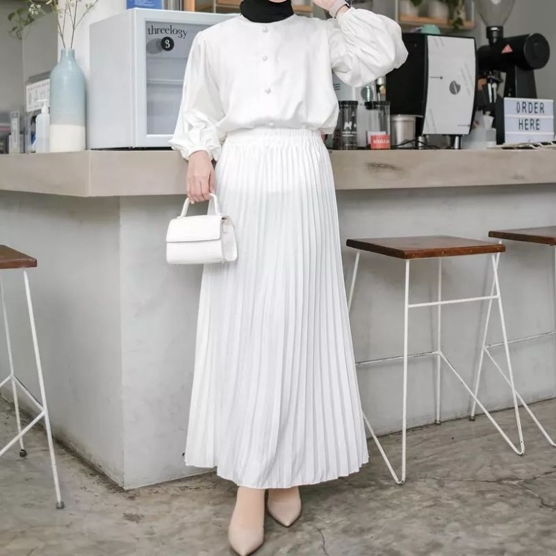 Rok Plisket Evano Hyget Super Premium Tebal