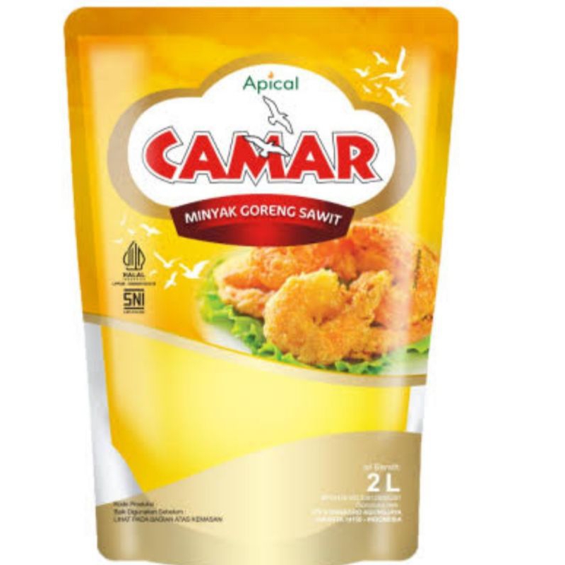

Minyak goreng camar 2liter