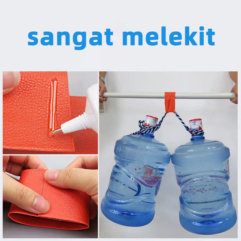 

RB Lem Super Kulit 50ml Lem Super Kuat 3 Detik Semua Tujuan Gam Kuat Melekat