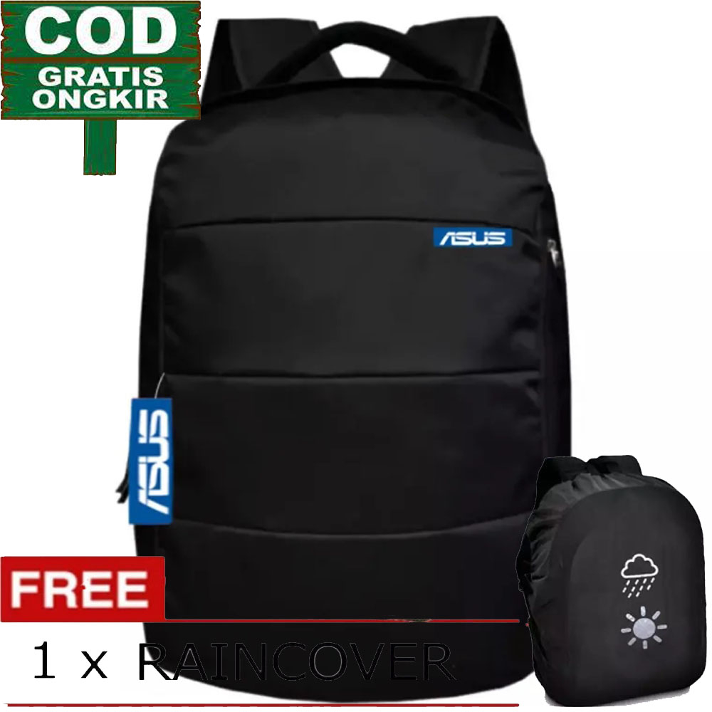 Tas laptop 15inci Asuz Tas Kerja Tas Pria Wanita + Fre Raincover