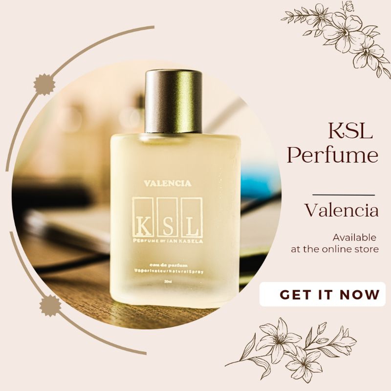 KSL Parfum - Valencia /Parfum Cewek / Parfum Cowok / Eau De Parfum