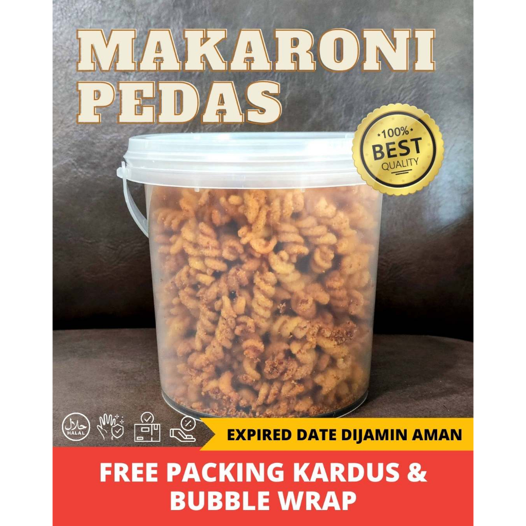 

Makaroni Spiral Pedas 350 GR