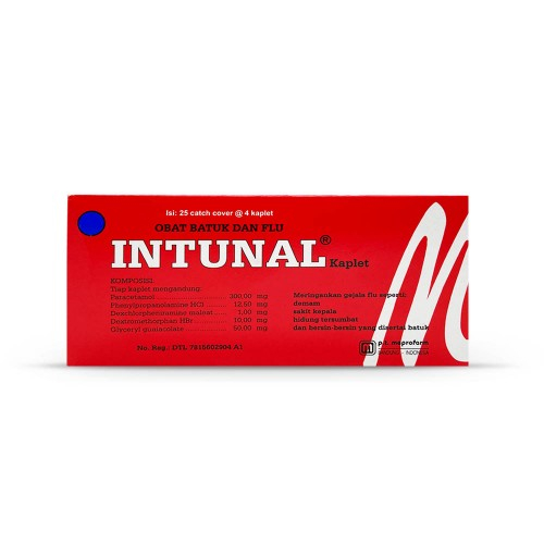 intunal merah box 100 tablet