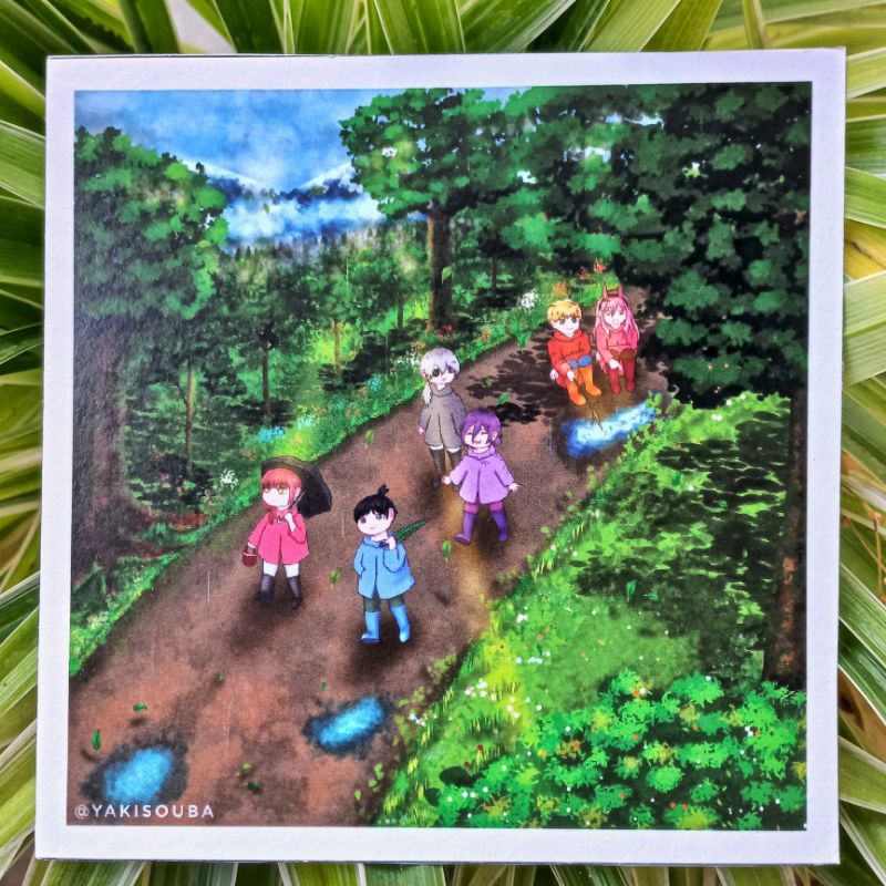 Chainsawman Art Print Anime Fanmerch