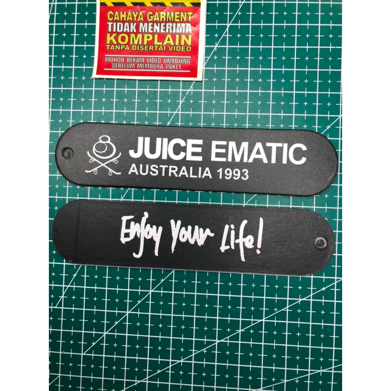 

JUICE EMATIC TAG DOUBLE SIDE SUPER PREMIUM CO 1X DI KIRIM 600PCS