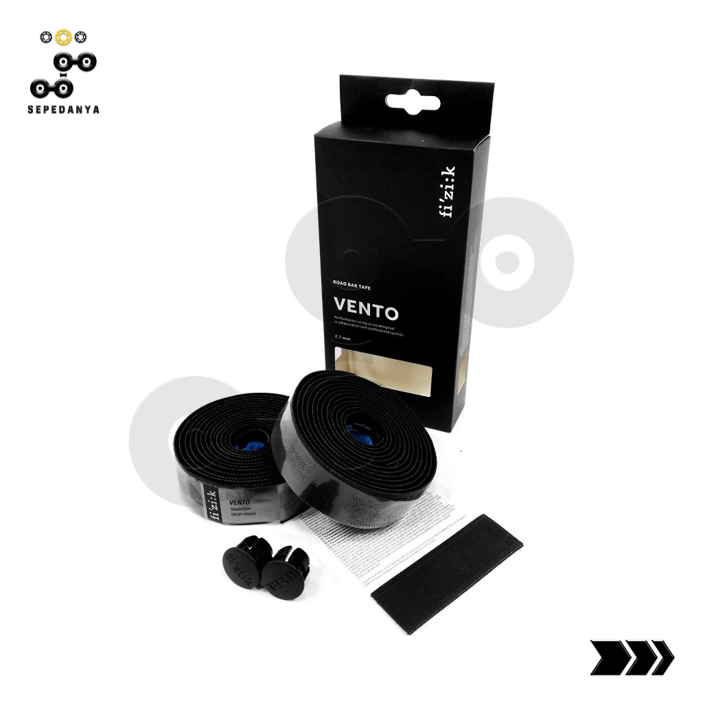 Bar Tape Fizik Vento Bartape Solocush Tacky Touch 2.7mm 2.7 mm Handle Bar Sepeda Fixie Fixed Gear Tr