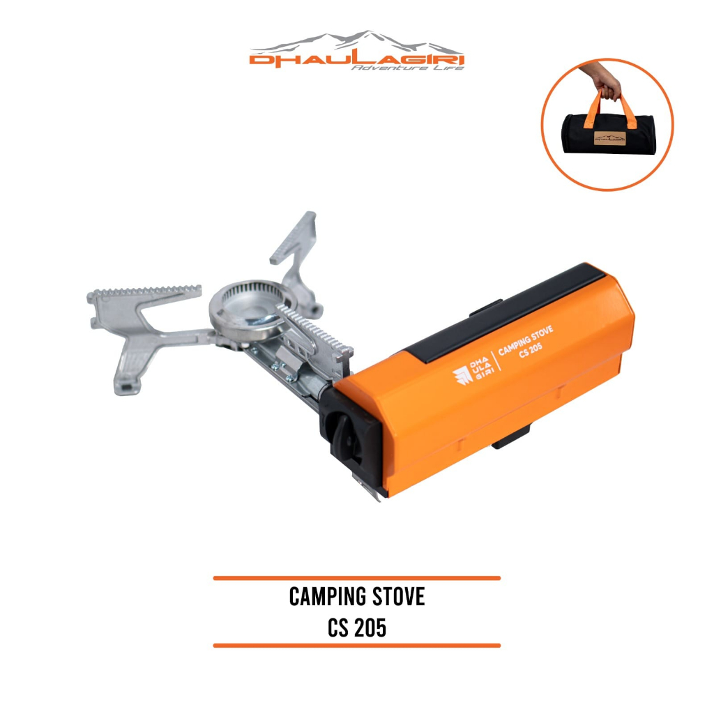 Kompor dhaulagiri camping stove CS 205 - kompor lipat ultralight - kompor ultralight - kompor campin
