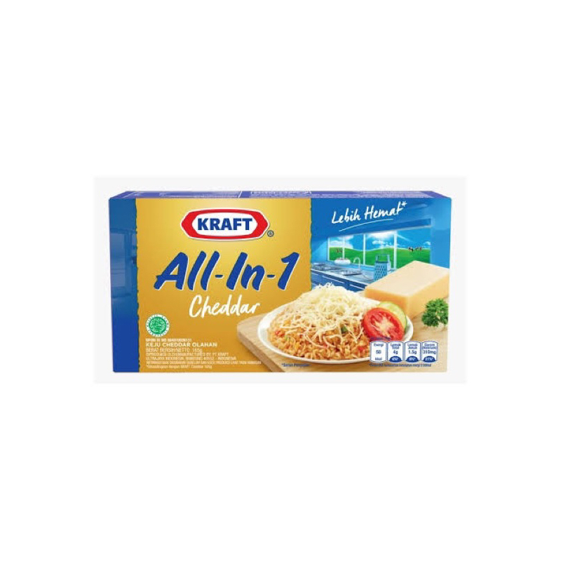 

Keju Kraft All In 1 @165 Gram