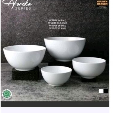 MANGKOK SUP MELAMIN HOREKA GOLDEN DRAGON W5904 W5905 W5906 W5907