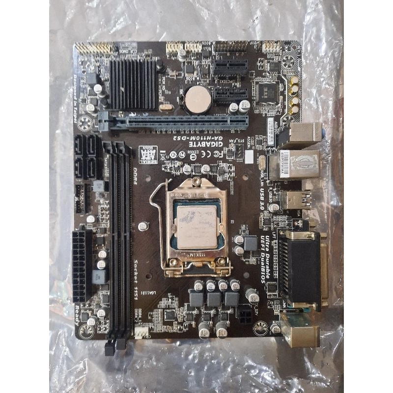 Paket Mainboard H110 Core i5 7500 Ddr 4 Lga 1151 Gigabyte/Asus