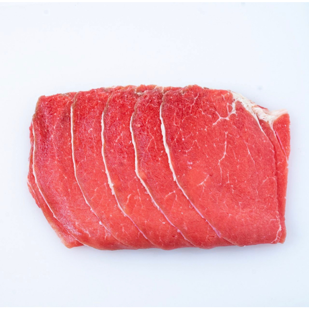 Shortplate Topside Non/Less Fat AUS Import Premium Beef Slice Daging Shabu-Shabu BBQ 250GR 500GR