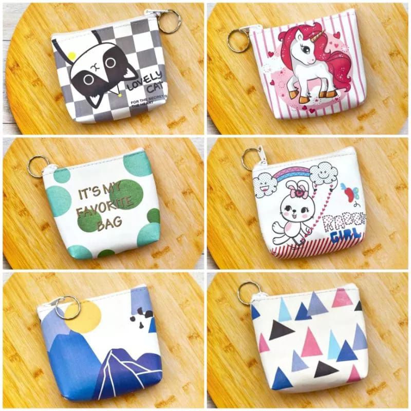 Dompet Koin Dompet Mini Pouch Mini Gantung Kunci