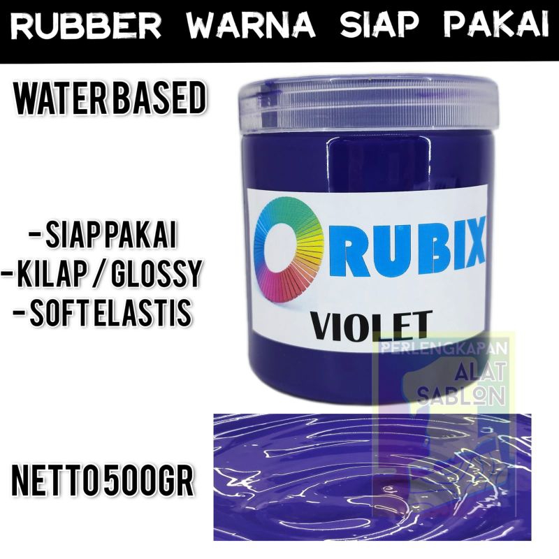 

RUBBER GL PASTA CAT AKRILIK WARNA VIOLET 500GR