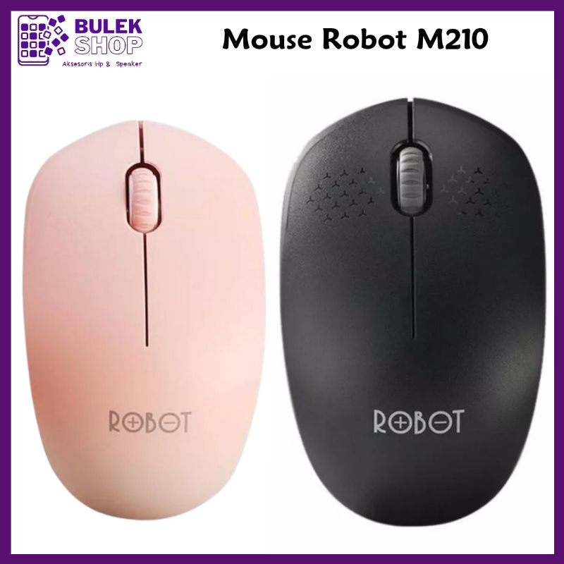 Mouse Wireless / Mouse Robot M210 2.4G Optical USB Mouse Gaming receiver