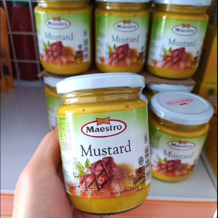 

Maestro Mustard 245 gr Free Bubble Wrap dan Dus Tebal