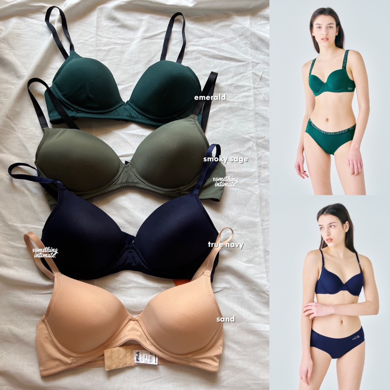 [ONE SET] #1 F*LA Airlight Korean Pushup Technology Wireless Bra Tanpa Kawat Beha Push Up Busa Tebal