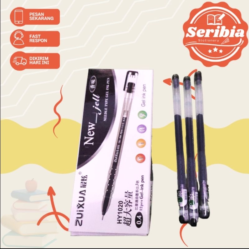 

BOLPOIN ZUIXUA GEL 0.4 / BOLPOIN GEL / GEL INK PEN / BOLPOIN TYPE GEL