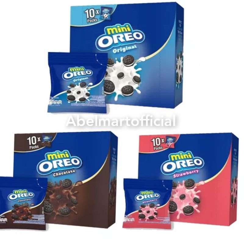 

OREO MINI BOX ISI 10 / OREO MINI STRAWBERRY / OREO MINI ORIGINAL / OREO MINI COKELAT