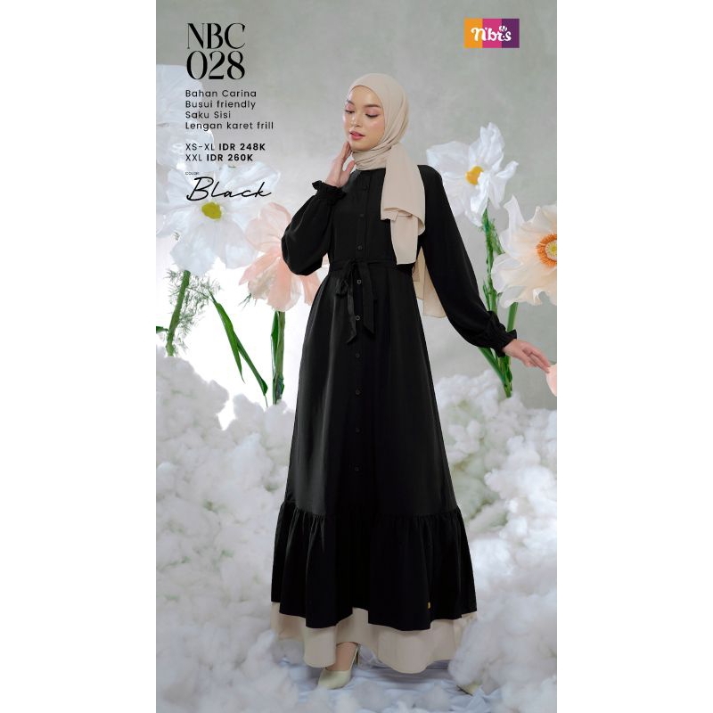 GAMIS NIBRAS NBC 028 GAMIS POLOS ORIGINAL NIBRAS