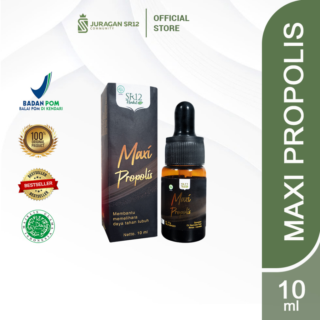 MAXI PROPOLIS SR12 SUPLEMEN ORIGINAL OBAT ASAM URAT DIABETES MENJAGA DAYA TAHAN TUBUH SEBAGAI ANTI B