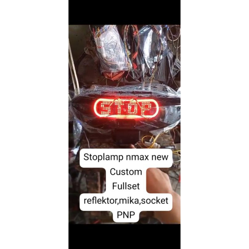 Stoplamp nmax new custom