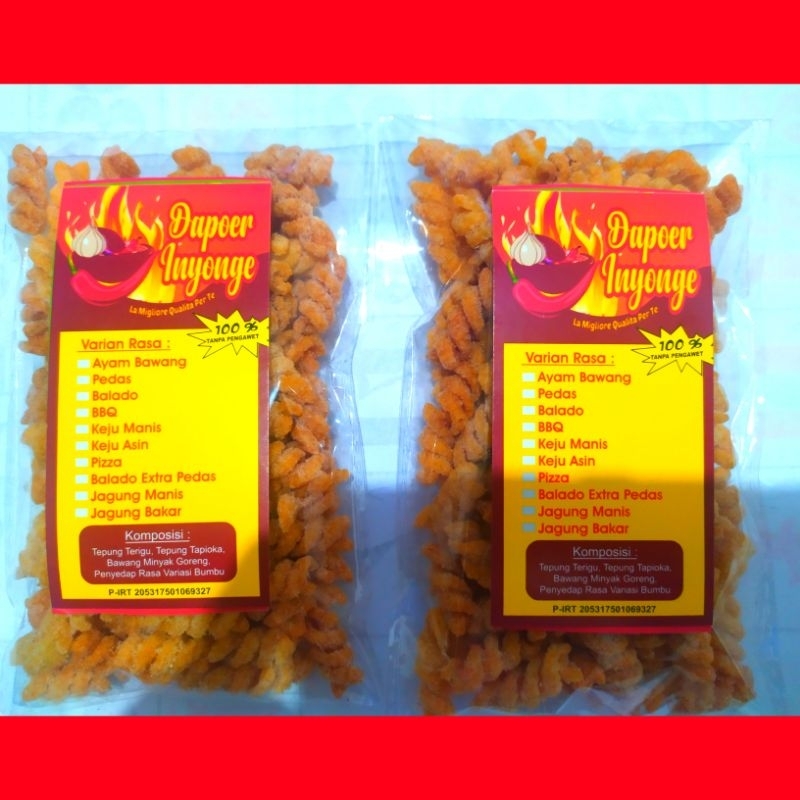 

MAKARONI SPIRAL KEMASAN 70gr ENAK GURIH ANTI KERAS