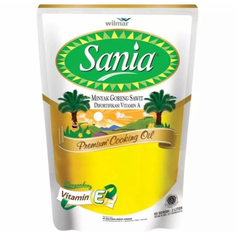 

MINYAK GORENG REFIL SANIA 2LITER /1LITER