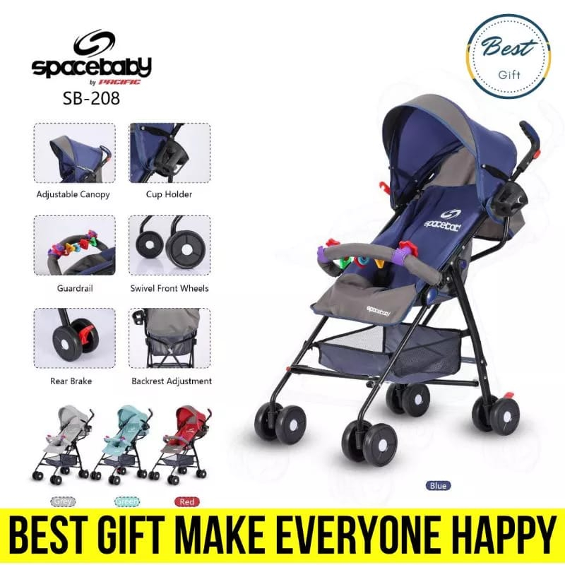 BABY STROLLER SPACE BABY SB-208