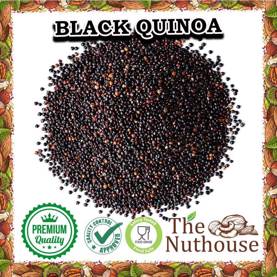 

100gr Black Quinoa / Biji Quinoa Hitam [Premium Organic]