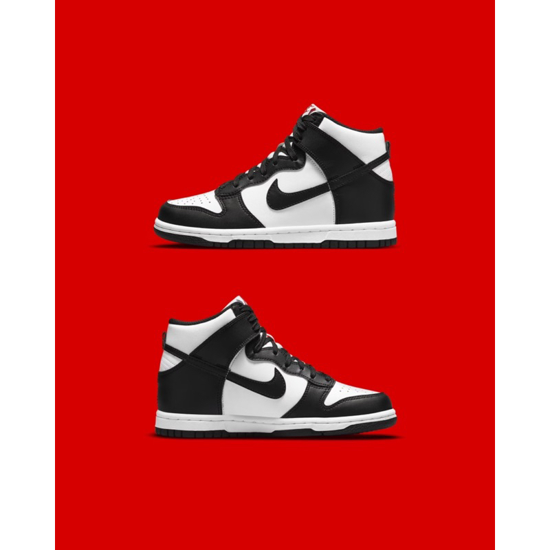 Nike Dunk High Womens Panda