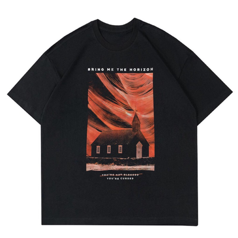 KAOS BAND BRING ME THE HORIZON - YOU’RE CURSED | T-SHIRT MUSIC BAND BRING ME THE HORIZON VINTAGE | B