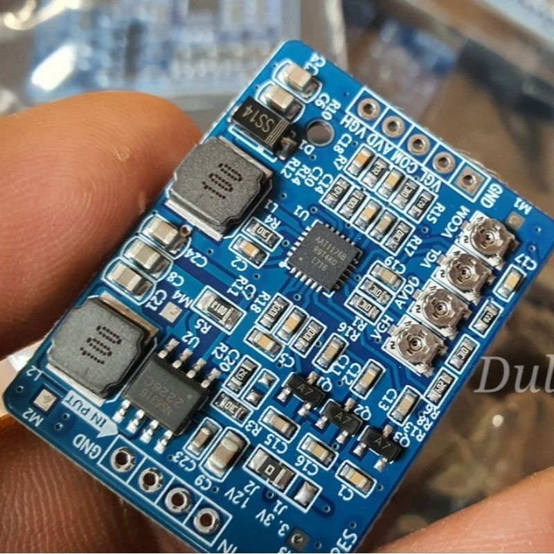 Gacun TCON Boost Module LCD VCOM VGL VGH AVDD Adjustable Input 12V