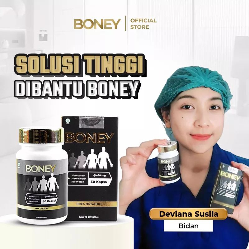 [PROMO] BONEY PENINGGI BADAN/KAPSUL PENINGGI BADAN 5-15CM