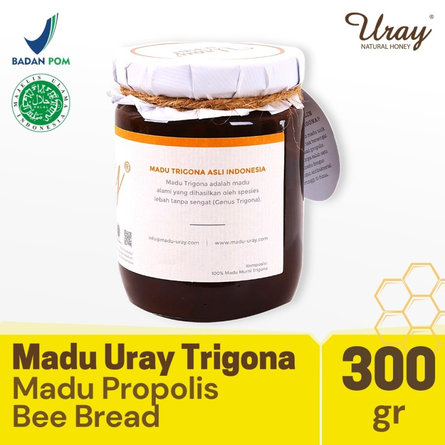 

QH Uray Trigona 300g - Madu Propolis - Bee Bread