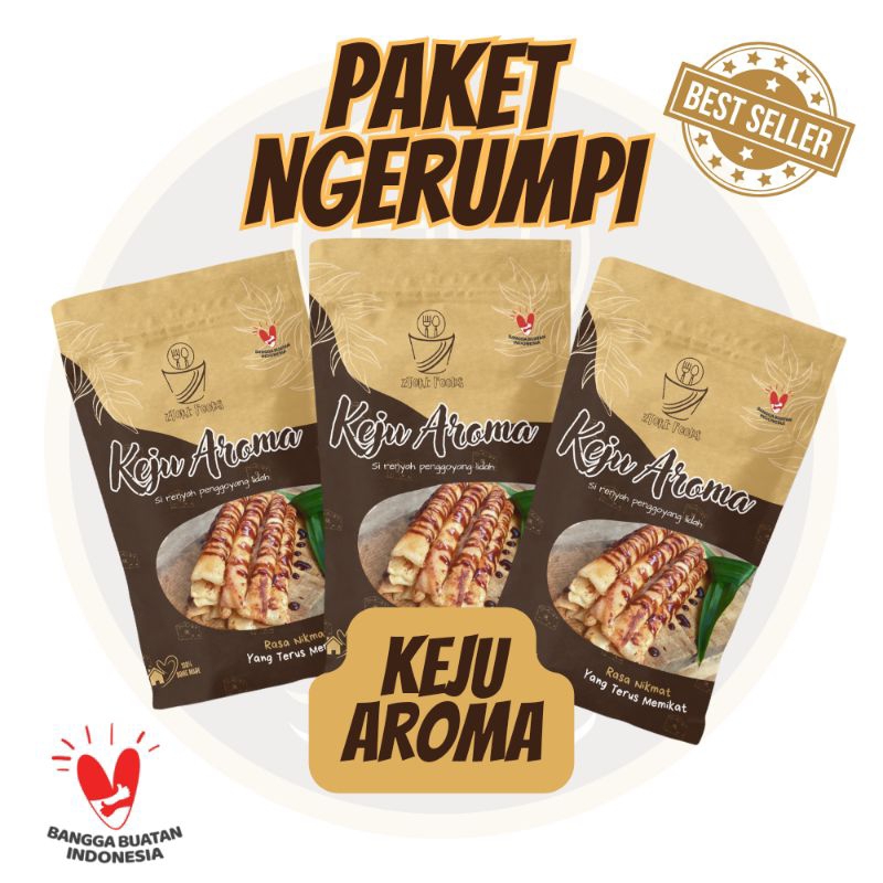 

Keju Aroma Instan Paket Ngerumpi