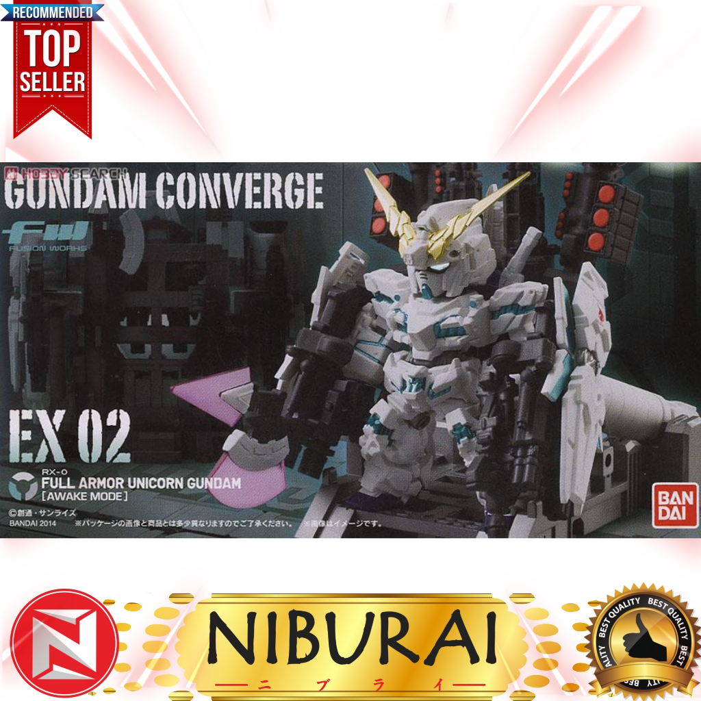 Gundam Converge EX 02 Full Armor Unicorn Gundam Awake Mode