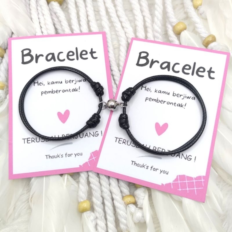 (2PCS) GELANG MAGNET | MAGNET | gelang pasangan