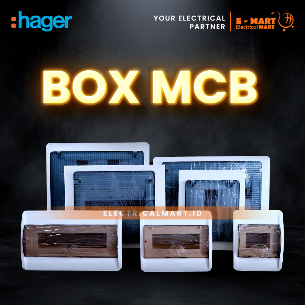 HAGER BOX MCB 8 Group Inbow Box 8 Grup VF108TVA