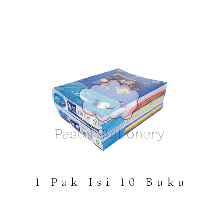 

[PACK] Buku Tulis Halus Garis 3 SIDU 38 Lembar 1 Pak Isi 10 Buku Sinar Dunia