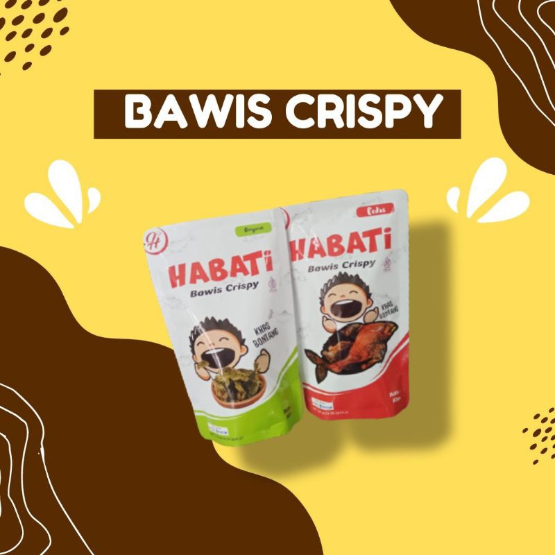 

Ikan Bawis Crispy 80gr - khas Bontang