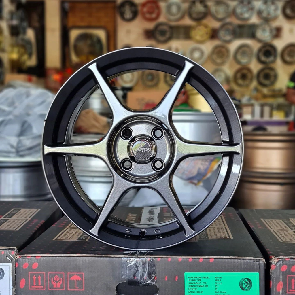 velg mobil racing ssw buddy club p1 ring 16 lebar 7 et43 ej titan untuk brio agya calya sigra city a