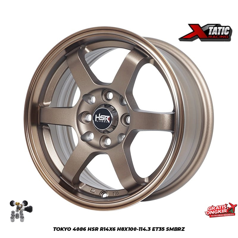 Velg Racing Agya Ayla Sigra Avanza Ring14 Hsr Type Tokyo