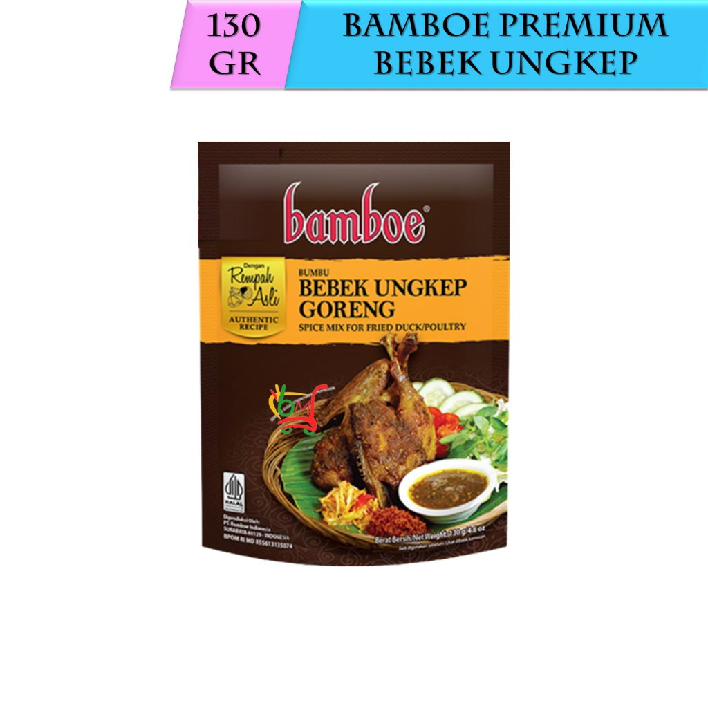 

Bamboe Bebek Ungkep Goreng Bumbu Premium Bumbu Instan Praktis