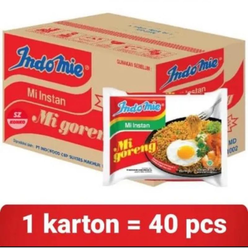 

Indomie Goreng 1 Karton